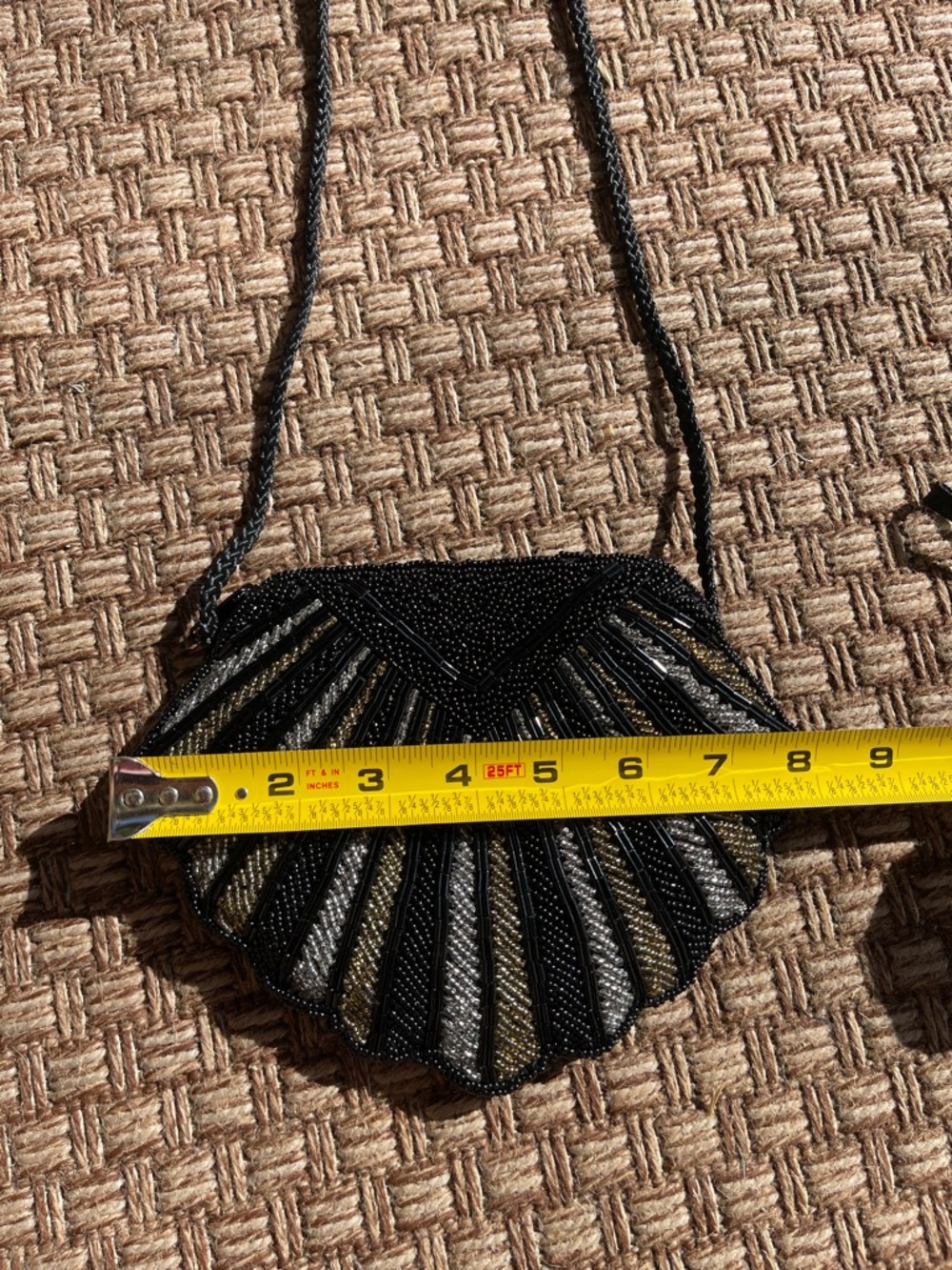 Vintage Mini Evening Beaded SeaShell Bag🐚 - Picture 9 of 12
